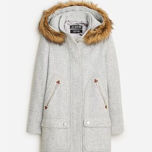 J.Crew chateau parka in Italian stadium-cloth - Size 8 Women’s